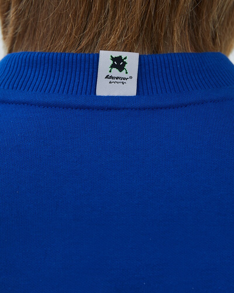 ADER ERROR아더에러]Rangers sweatshirt Z-Blue